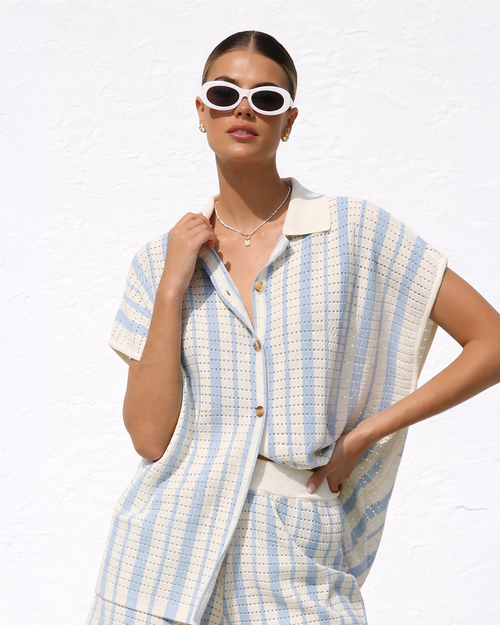 Coastal Breeze Striped Co-ord Set