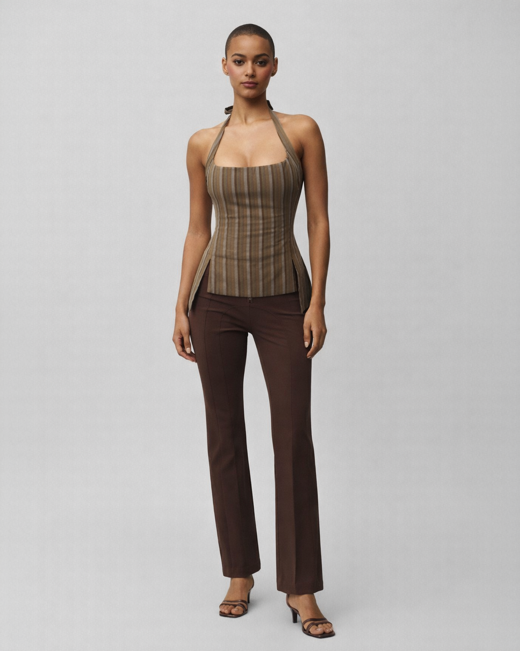 Earthline Sculpt Halter Top
