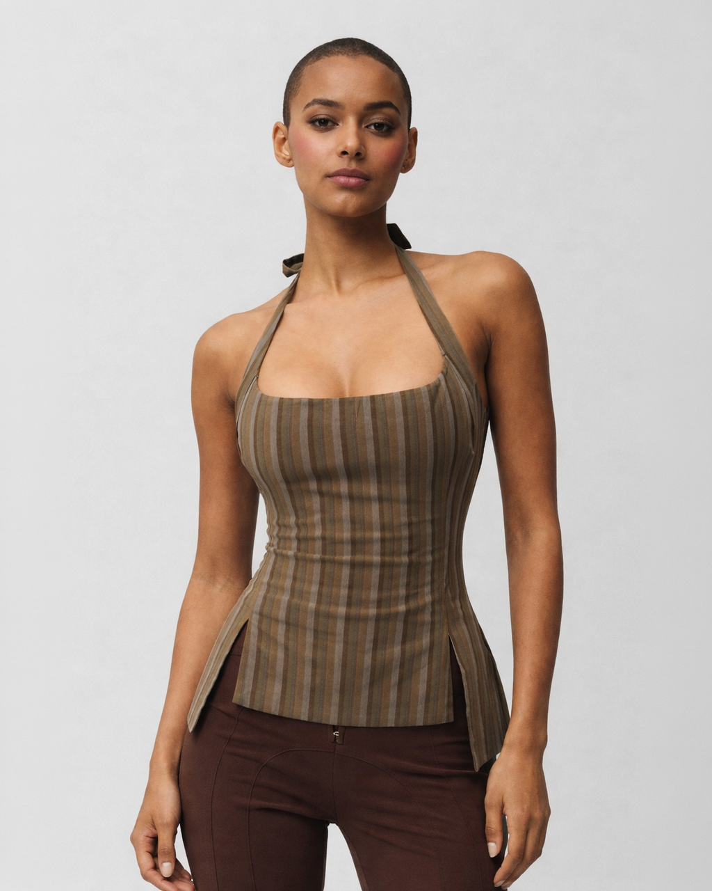 Earthline Sculpt Halter Top